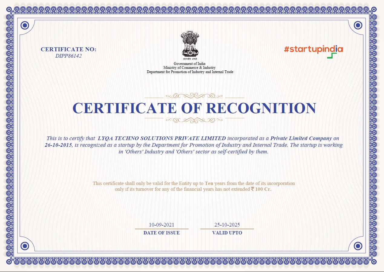 Camera Operater Certificate.pdf Company Certification - LYQA Let's Build a Safer Society | best cctv ...